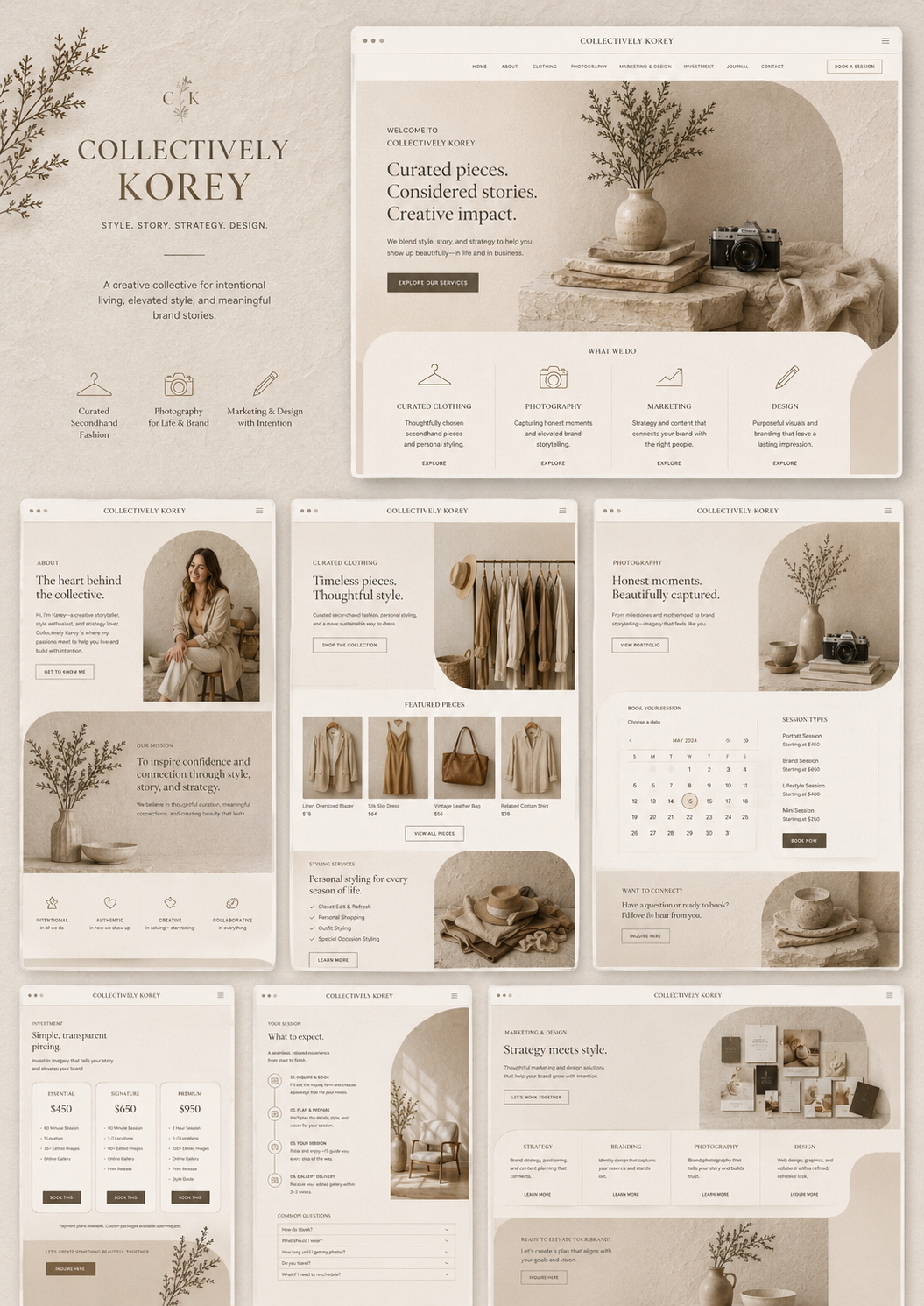 Visual identity and design